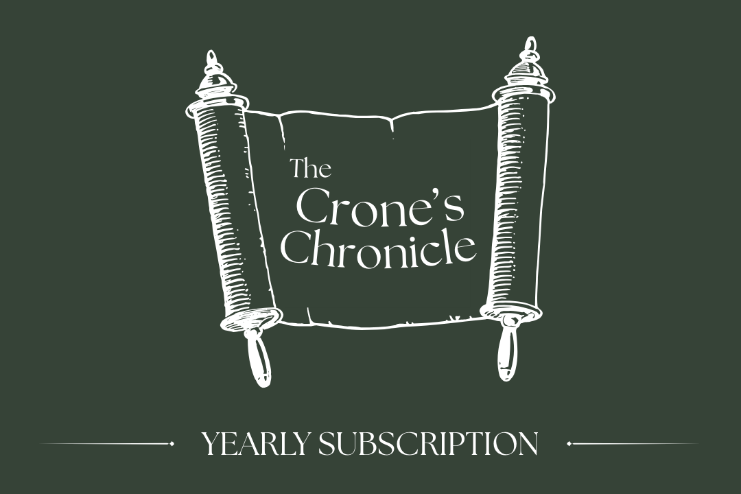 CRONE'S CHRONICLE NEWSLETTER YEARLY SUBSCRIPTION £3 PER MONTH