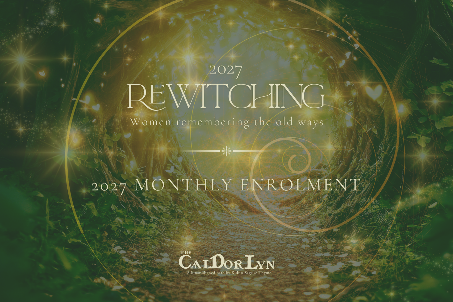 REWITCHING COURSE - 2027 ENROLMENT - Month 1