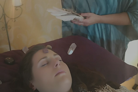 Past Life Regression Session with Crystals