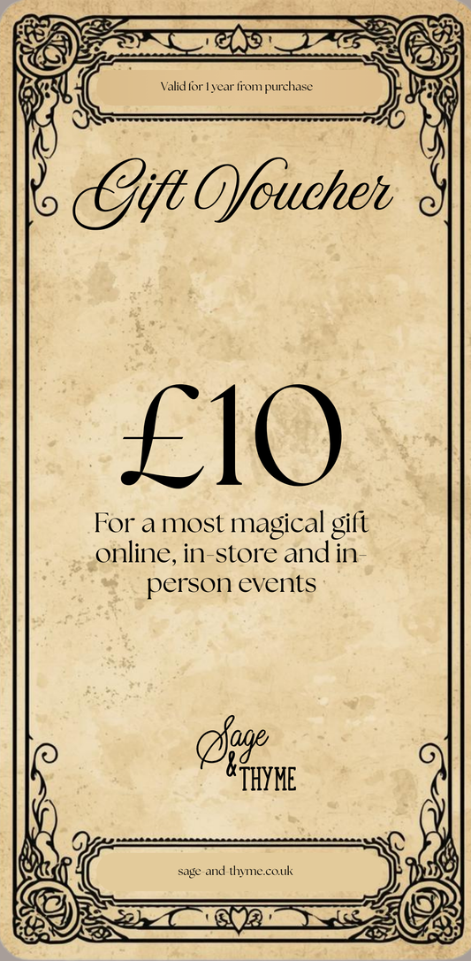 Sage & Thyme £10 Gift Card