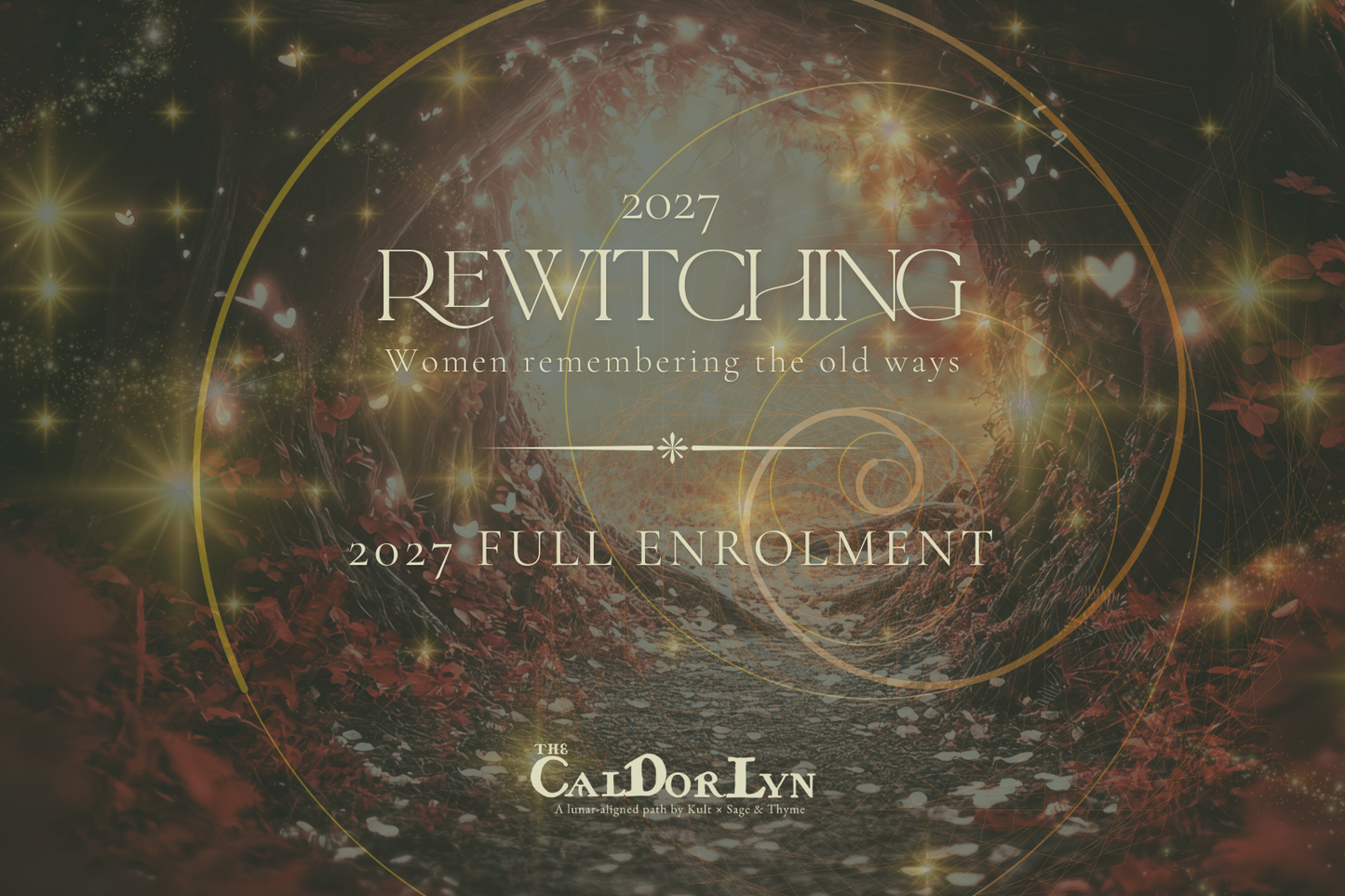 REWITCHING COURSE - 2027 ENROLMENT