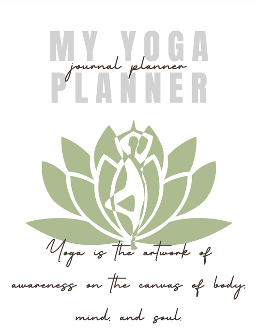 8 Week Yoga Practice Journal – Honour Your Journey on the Mat